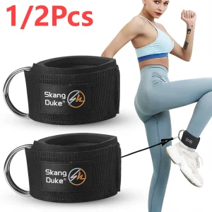 1/2Pcs Padded Ankle Straps for Cable Machine